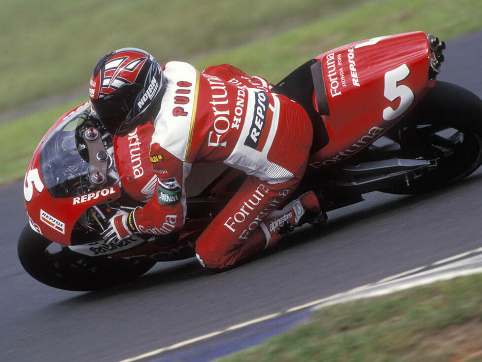 Alberto Puig in der 500er-Saison 1995 auf Pons-Honda