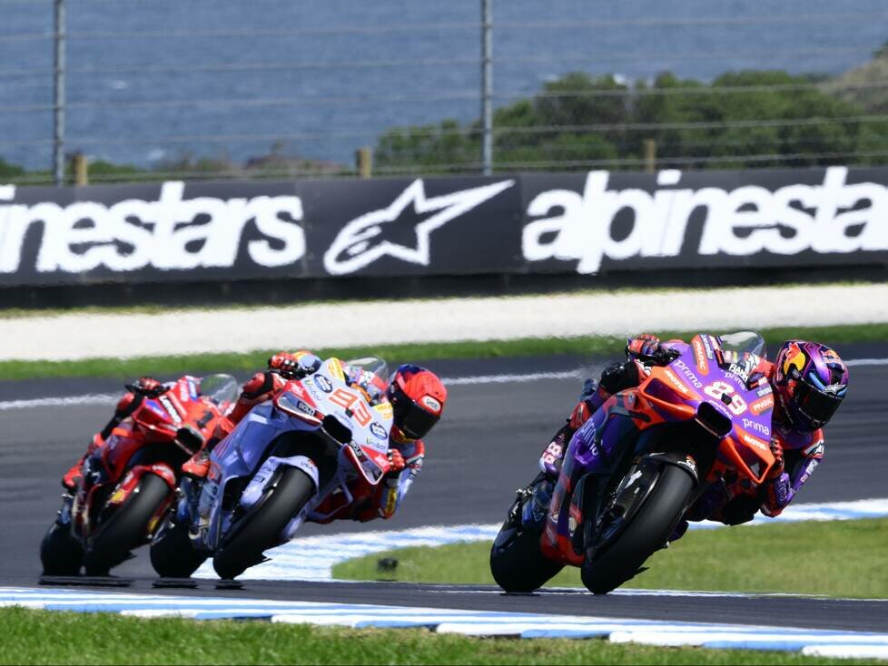 Jorge Martin, Marc Marquez, Francesco Bagnaia