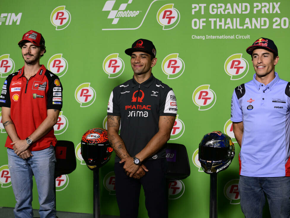 Francesco Bagnaia, Jorge Martin, Marc Marquez