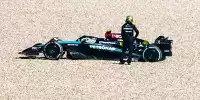 Lewis Hamilton nach seinem Abflug beim USA-Grand-Prix 2024 in Austin