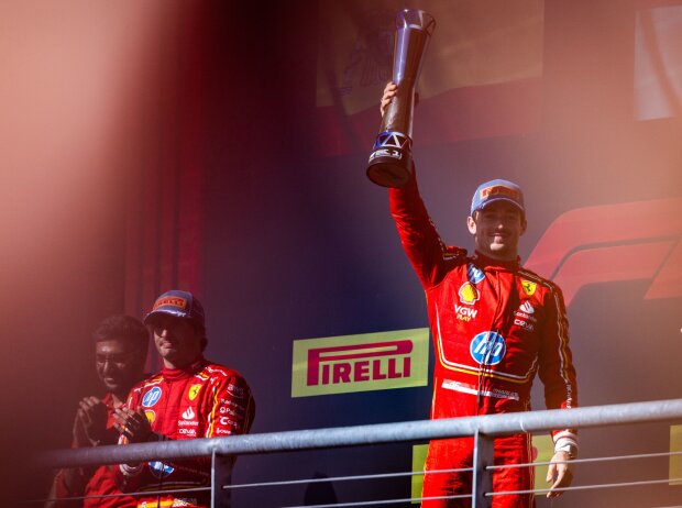 Wie oft können Leclerc und Teamkollege Sainz 2024 noch für Ferrari jubeln?