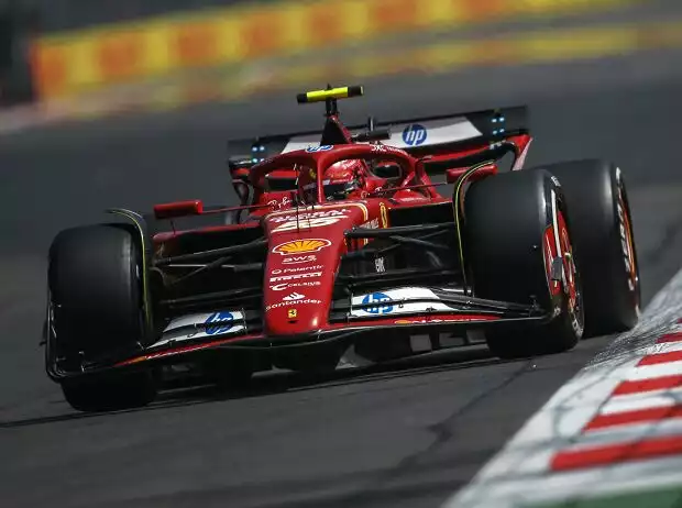 Titel-Bild zur News: Carlos Sainz (Ferrari SF-24) beim Formel-1-Rennen in Mexiko 2024