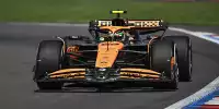 Patricio O'Ward (McLaren MCL38) im Training zum Formel-1-Rennen in Mexiko 2024