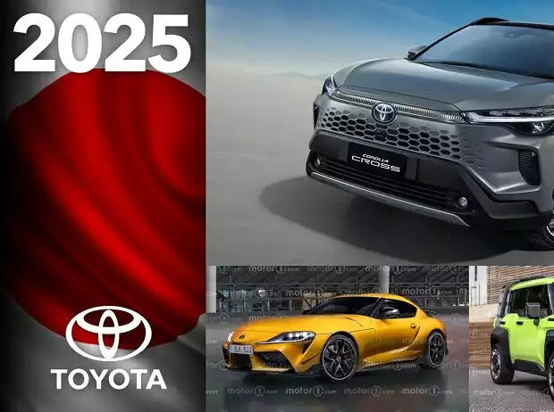 Toyota-Neuheiten 2025 Titel-Bild zur News: Toyota-Neuheiten 2025