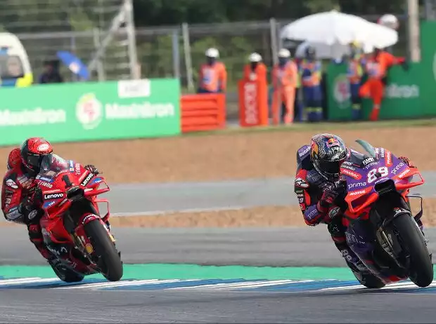Jorge Martin, Francesco Bagnaia Titel-Bild zur News: Jorge Martin, Francesco Bagnaia