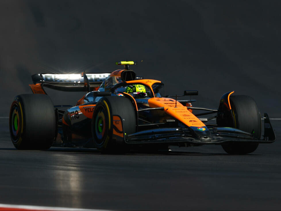 Lando Norris (McLaren MCL38) beim Formel-1-Rennen in Austin 2024