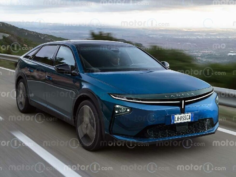 Der neue Lancia Gamma als inoffizielles Rendering
