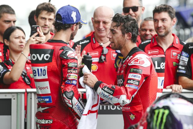 Francesco Bagnaia Enea Bastianini Ducati Ducati Superbike ~Francesco Bagnaia (Ducati) und Enea Bastianini (Ducati) ~ Francesco Bagnaia Enea Bastianini Ducati Ducati Superbike ~Francesco Bagnaia (Ducati) und Enea Bastianini (Ducati) ~