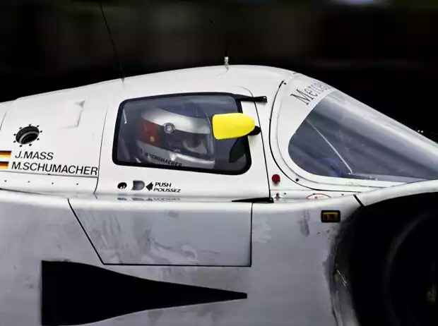 Michael Schumacher im Gruppe-C-Mercedes des Sauber-Teams Titel-Bild zur News: Michael Schumacher im Gruppe-C-Mercedes des Sauber-Teams