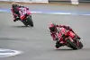 Bild zum Inhalt: Krisensitzung und Saves: Bagnaia, Martin und ihr nervenaufreibender Thailand-GP