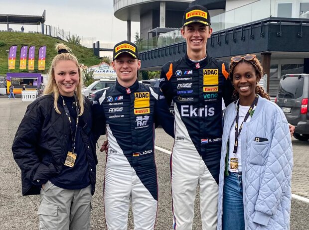 In Hockenheim bestaunten die Leichtathletinnen Lisa Mayer und Maryse Luzolo ein spannendes Finale In Hockenheim bestaunten die Leichtathletinnen Lisa Mayer und Maryse Luzolo ein spannendes Finale