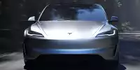 Tesla Model 3 in mit neuer Lackoption Quicksilver
