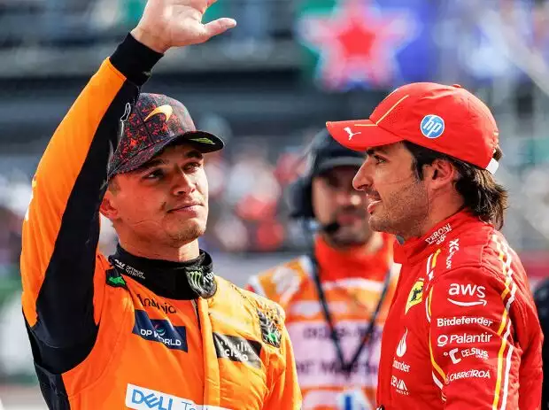 Lando Norris, Carlos Sainz Titel-Bild zur News: Lando Norris, Carlos Sainz