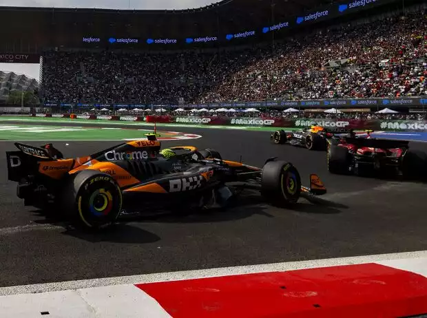 Max Verstappen, Carlos Sainz, Lando Norris Titel-Bild zur News: Max Verstappen, Carlos Sainz, Lando Norris