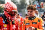 Carlos Sainz (Ferrari) und Lando Norris (McLaren) 