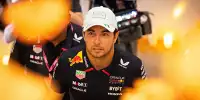 Sergio Perez im Formel-1-Fahrerlager in Mexiko