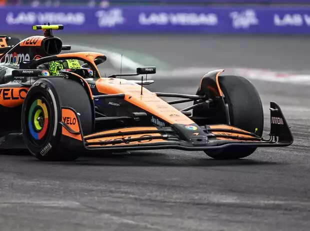 Lando Norris im McLaren MCL38 beim Formel-1-Rennen in Mexiko 2024 Titel-Bild zur News: Lando Norris im McLaren MCL38 beim Formel-1-Rennen in Mexiko 2024