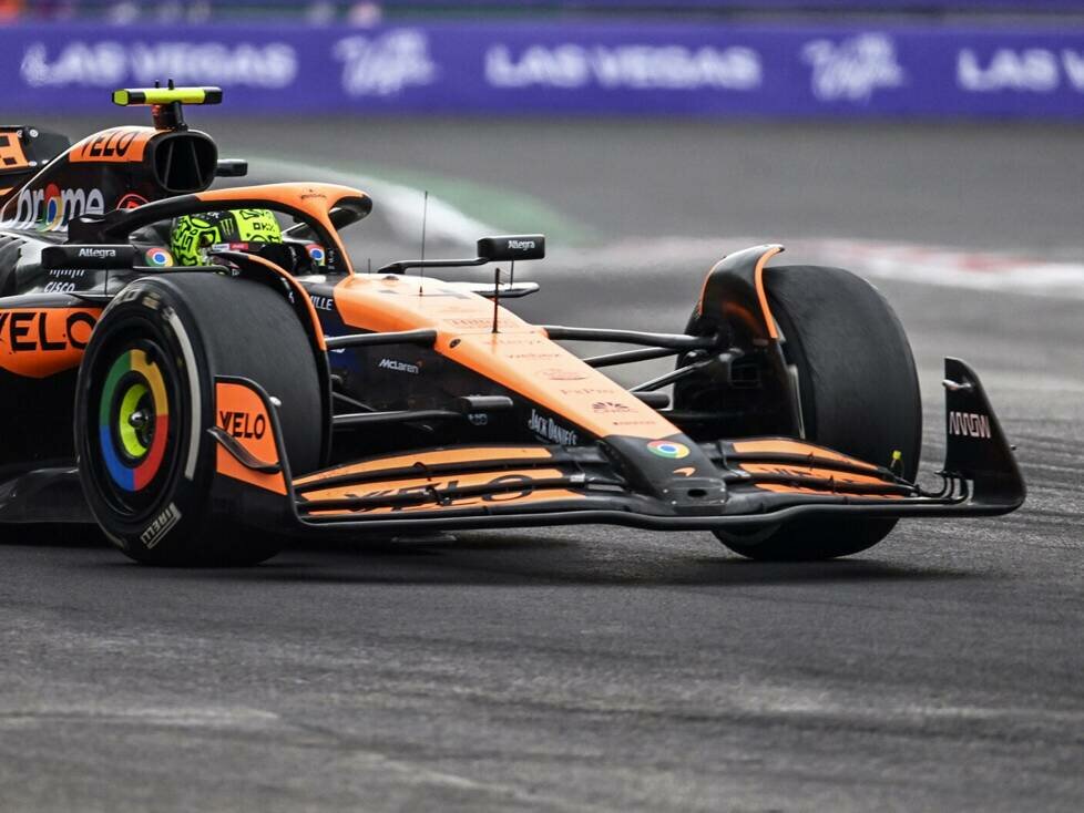Lando Norris im McLaren MCL38 beim Formel-1-Rennen in Mexiko 2024