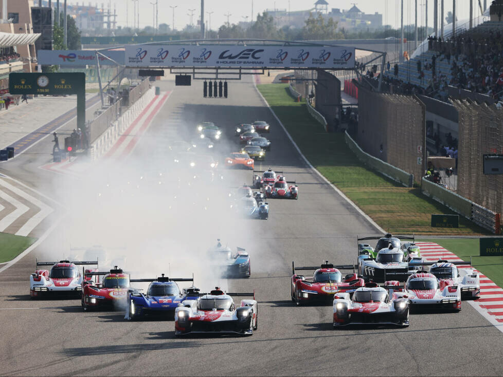 Beim WEC-Finale in Bahrain (hier 2023) fällt die WM-Entscheidung