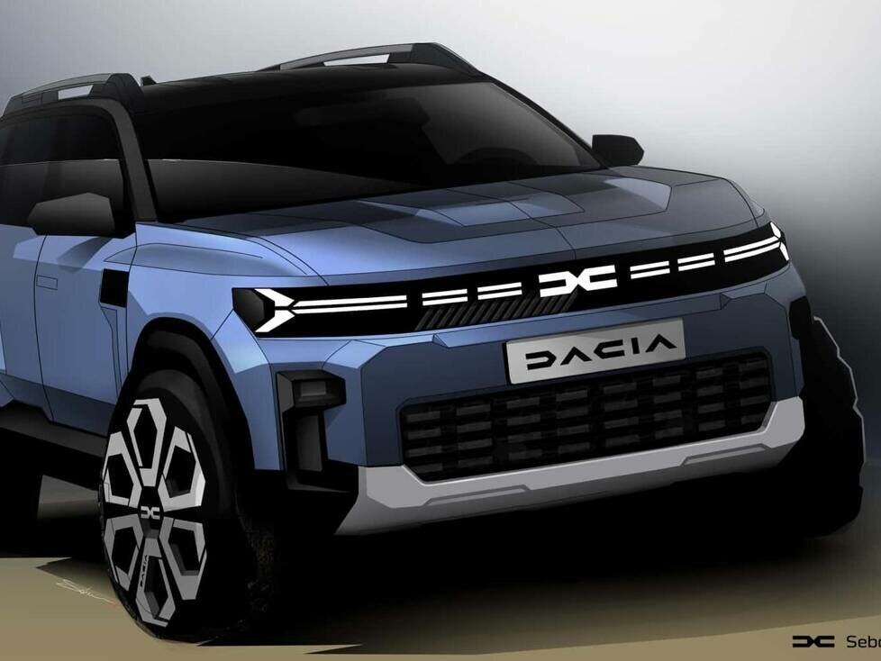 Dacia Bigster Designskizze