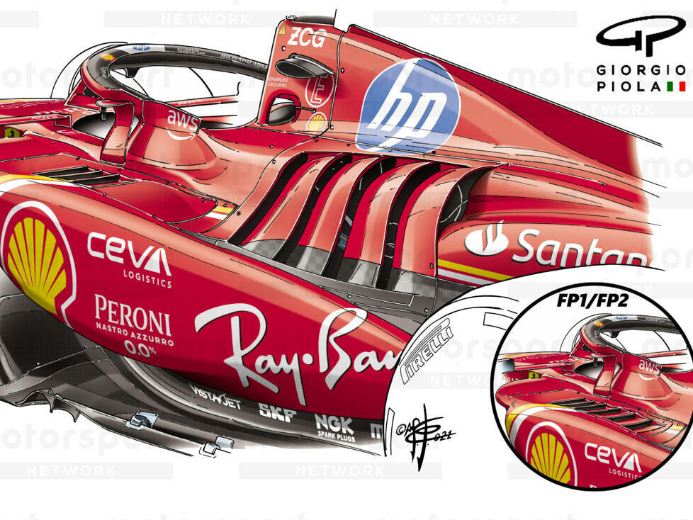 Ferrari-Kühlung