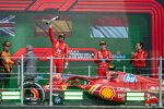 Carlos Sainz (Ferrari), Charles Leclerc (Ferrari) und Lando Norris (McLaren) 