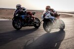 Toprak Razgatlioglu und Michael van der Mark auf der neuen BMW M1000RR