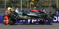 George Russell (Mercedes) crasht im Training zum Formel-1-Rennen in Mexiko 2024