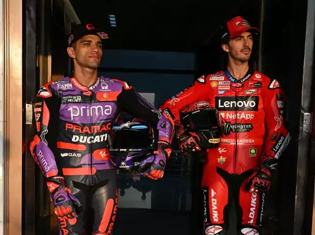 Jorge Martin, Francesco Bagnaia Titel-Bild zur News: Jorge Martin, Francesco Bagnaia
