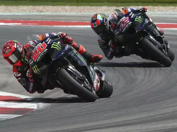 Fabio Quartararo, Alex Rins Titel-Bild zur News: Fabio Quartararo, Alex Rins