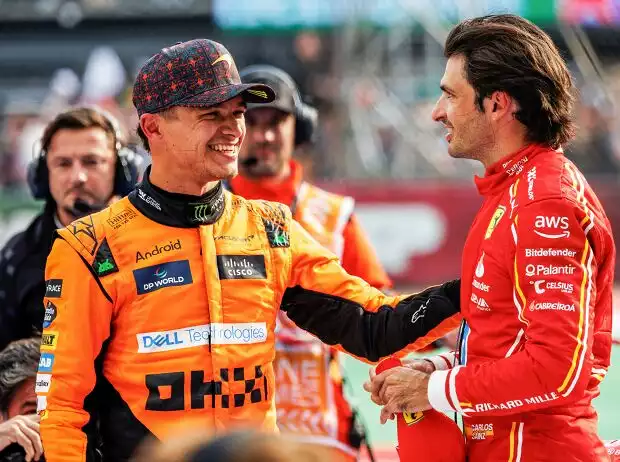 Lando Norris, Carlos Sainz Titel-Bild zur News: Lando Norris, Carlos Sainz