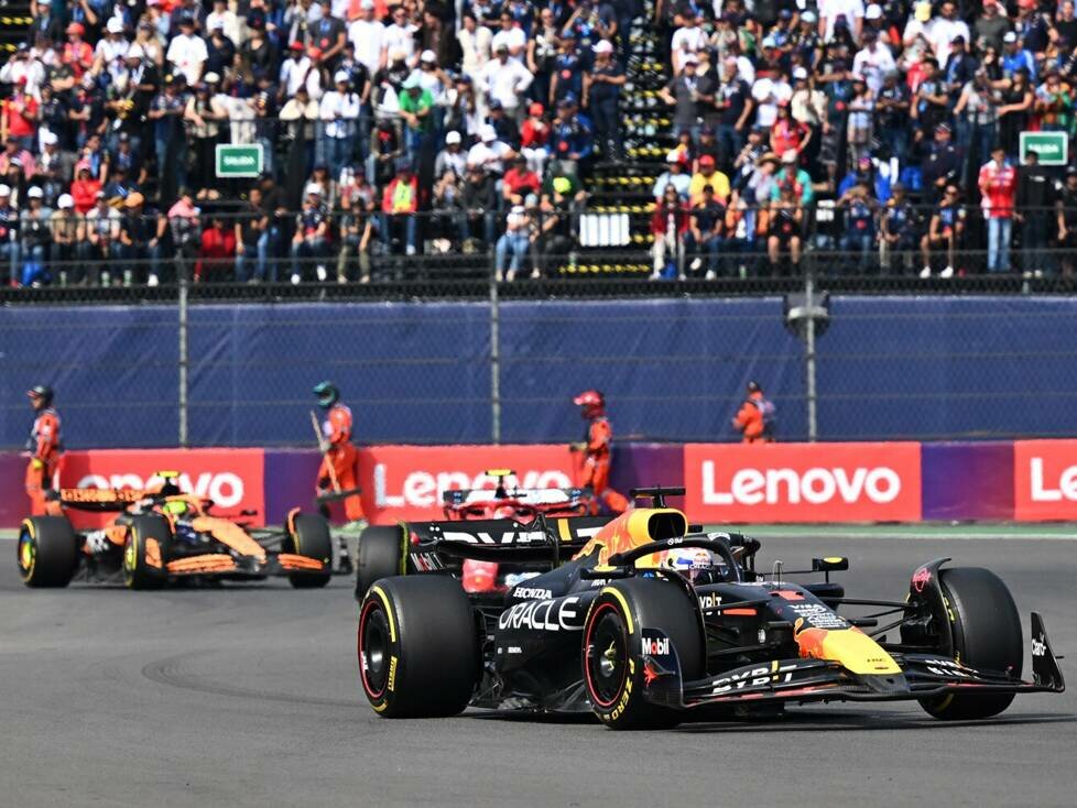 Max Verstappen, Lando Norris