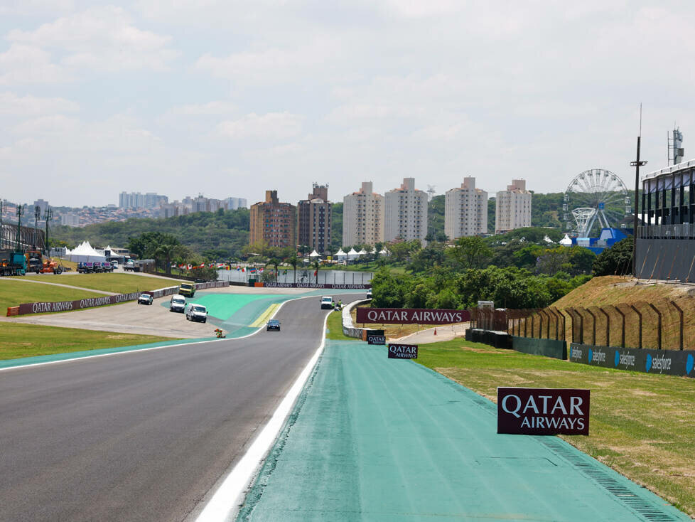 Die Strecke in Interlagos