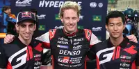 Sebastien Buemi, Brendon Hartley und Ryo Hirakawa