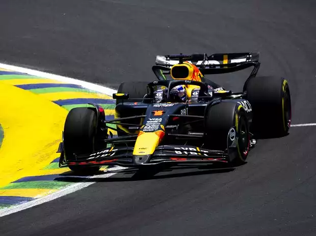 Max Verstappen (Red Bull RB20) beim Formel-1-Rennen in Brasilien 2024 Titel-Bild zur News: Max Verstappen (Red Bull RB20) beim Formel-1-Rennen in Brasilien 2024