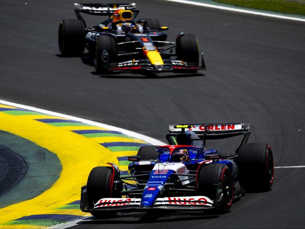 Yuki Tsunoda, Max Verstappen