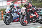 Raul Fernandez (Trackhouse) und Maverick Vinales (Aprilia) 