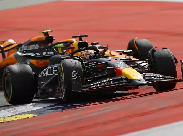 Max Verstappen, Lando Norris Titel-Bild zur News: Max Verstappen, Lando Norris