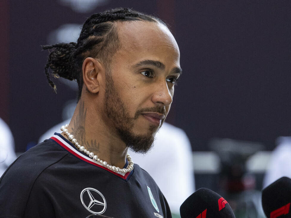 Lewis Hamilton (Mercedes) vor dem Formel-1-Rennen in Brasilien 2024