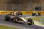 Oscar Piastri (McLaren), Lando Norris (McLaren) und Max Verstappen (Red Bull) 