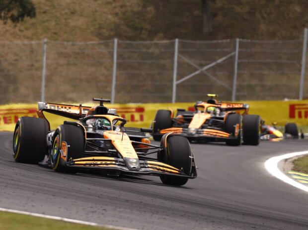 Oscar Piastri ließ Stallgefährte Lando Norris am Samstag lange zittern Oscar Piastri ließ Stallgefährte Lando Norris am Samstag lange zittern