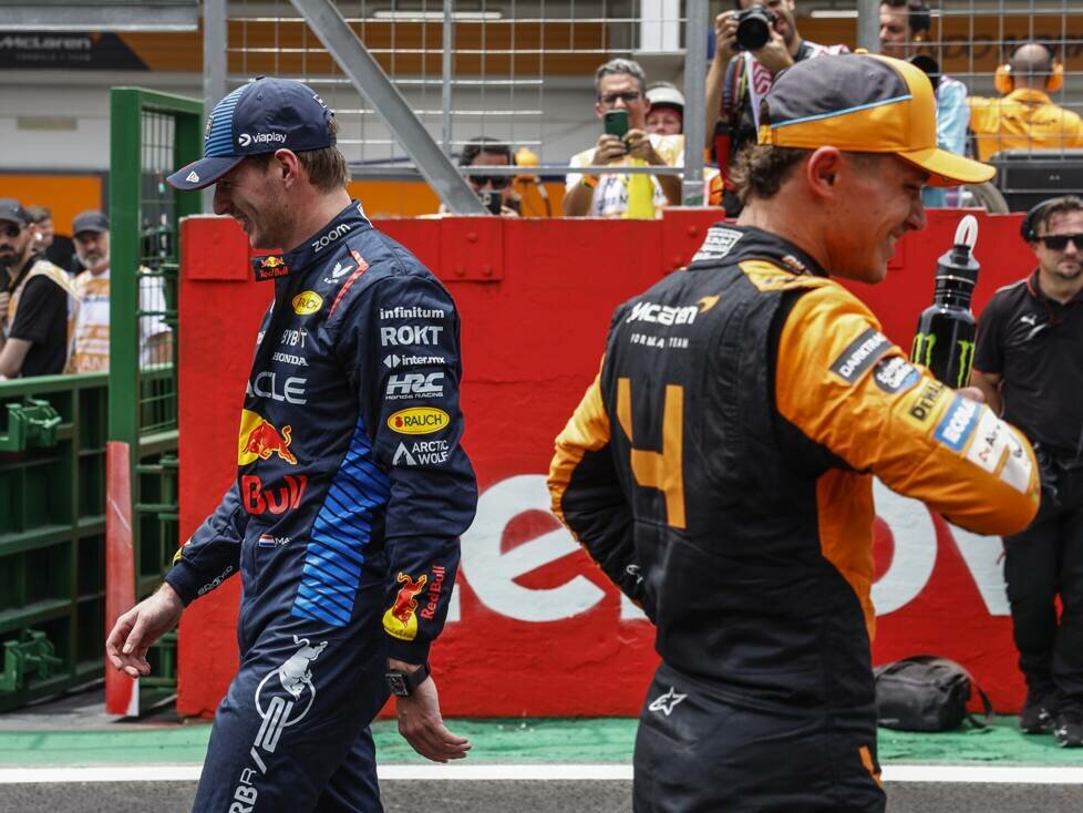 Max Verstappen, Lando Norris