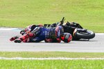 Jack Miller (KTM), Fabio Quartararo (Yamaha) und Brad Binder (KTM) 