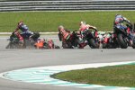 Jack Miller (KTM), Fabio Quartararo (Yamaha) und Brad Binder (KTM) 