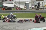 Jack Miller (KTM), Fabio Quartararo (Yamaha) und Brad Binder (KTM) 