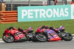 Francesco Bagnaia (Ducati) und Jorge Martin (Pramac) 