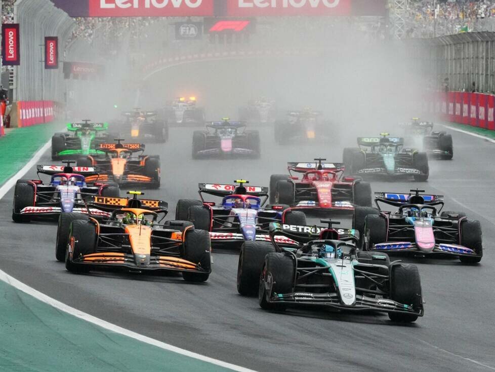 Start zum Grand Prix in Brasilien 2024