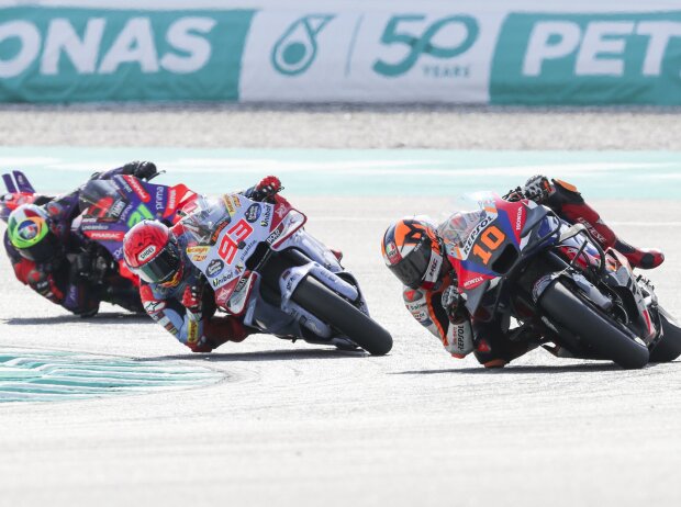 Luca Marini, Marc Marquez, Franco Morbidelli Luca Marini, Marc Marquez, Franco Morbidelli
