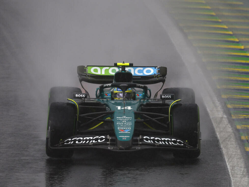 Für Fernando Alonso war der Brasilien-GP 2024 ein "Albtraum"