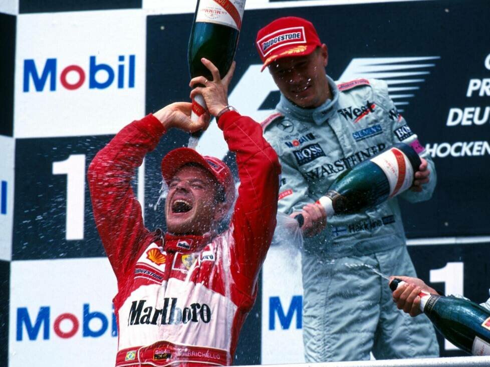 Rubens Barrichello, Mika Häkkinen